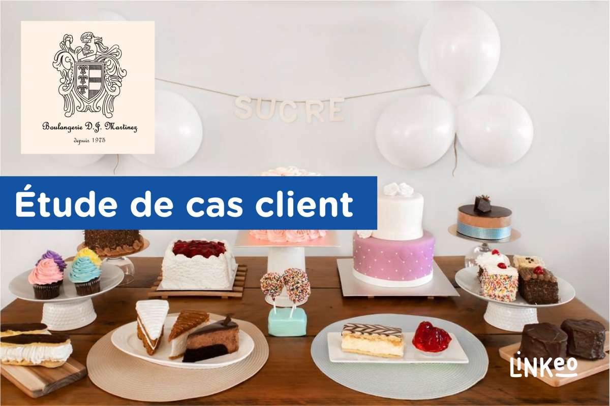 Boulangerie J. D. Martinez, gâteaux Montréal, agence web Linkeo