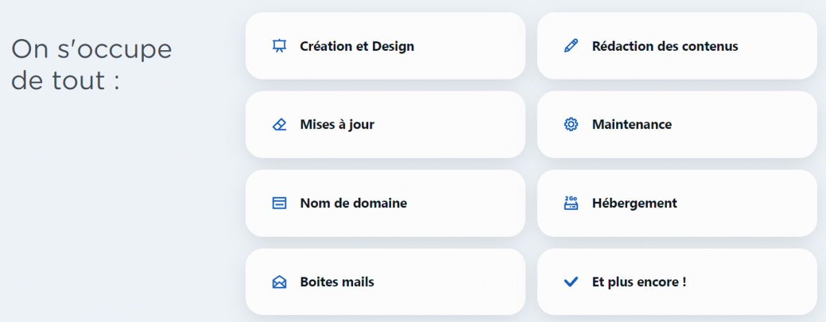 Création de site internet _ détail des prestations_Agence Web Linkeo